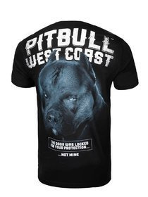 Koszulka Pit bull Black Dog PitBull