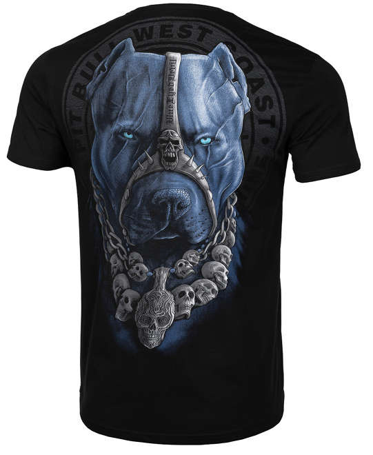 Koszulka Pit bull Skull Dog PitBull
