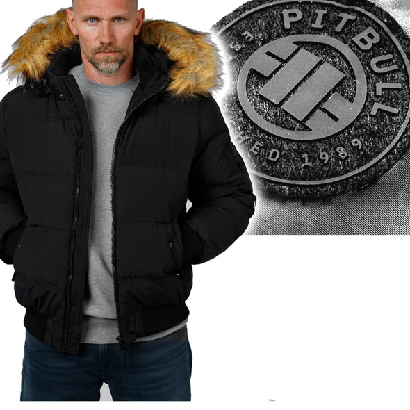 Kurtka Pit Bull zimowa Burnt Pitbull