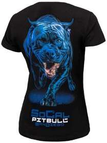 Koszulka damska PIT BULL In Blue Pitbull