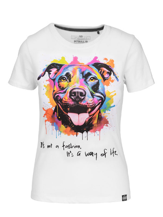 Koszulka damska PIT BULL WATERCOLOR Pitbull