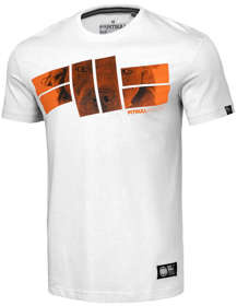 Koszulka PIT BULL Orange Logo PITBULL