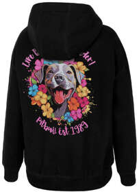 Bluza PIT BULL damska oversize Happy Pit PitBull kangurka