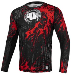 Longsleeve Pit Bull Rashguard MESH Blood Dog 2 Pitbull