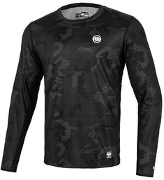 Longsleeve Pit Bull Rashguard MESH Net Camo 2 Pitbull