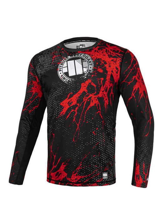 Longsleeve Pit Bull Rashguard MESH Blood Dog 2 Pitbull