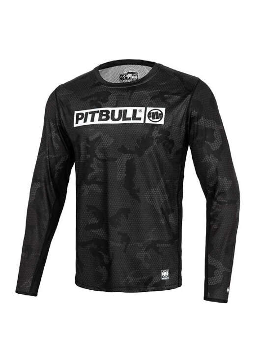 Longsleeve Pit Bull Rashguard MESH CAMO HILLTOP 2