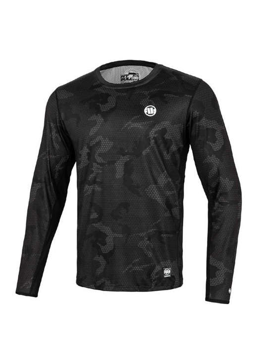 Longsleeve Pit Bull Rashguard MESH Net Camo 2 Pitbull